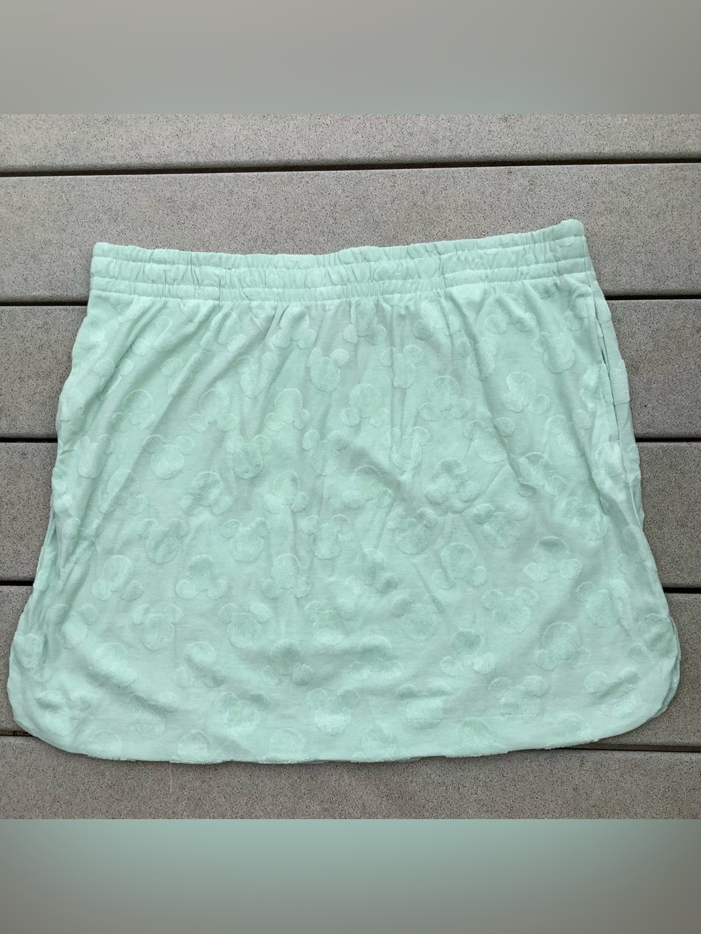 Disney Mickey Mouse Terry Cloth Skirt - Large - New